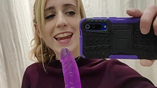 Public Changing Room Dildo Play - Sammie Cee