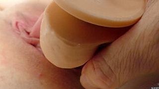 Petite Bleika Lets Lucky Online Cam Stud Using a Dildo On Her Puffy Twat Clit Rubbing Self Perspective