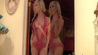 Vicky in pink lingerie - Alluringvixens