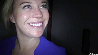 GloryholeSwallow - Dana's 1st Visit