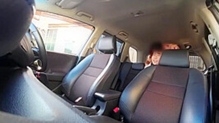107tenc-002 A Young Couple Having Car Sex With A Univer