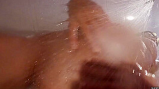 Gorgeous Model Evelina Underwater Jacuzzi Closeups Of Her God Pussy