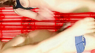 Beatyful Hot Bikini Romantic Couple Having Sex