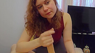 Stepsister Wants To Suck My Cock. Huge Cumshot