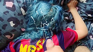 Mia Elfie - Big Eyed Cum Drenched Face Compilation