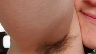 Mona Does An Interview And Takes A Piss Outside As The Piss Drips From Her Hairy Pussy