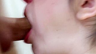 Fuck My Face Until You Cum Down My Throat.close Up Blowjob