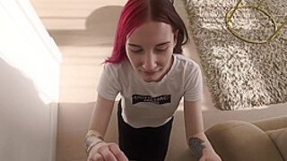 Red-haired Student 18+ Came To Rent An Apartment With Nick Morris