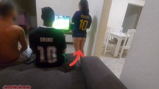 I had sex with my fiance's friend because of a bet, I got horny and ended up doing with both of