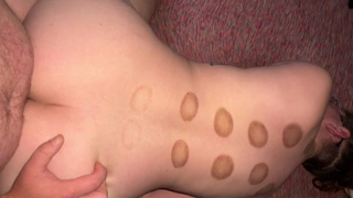 Amatuer lady ex-wife cream-pie self perspective