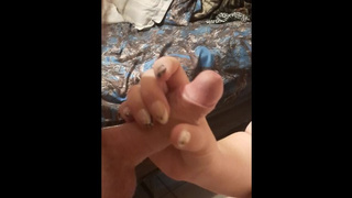 My fine big bodied woman wifey let me fuck her and spunk on her panties