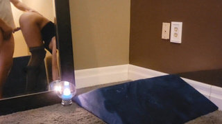 POINT OF VIEW: Spying on my sexy room-mate and her boy