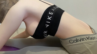 My Si GF 040 - Lynn. Fuck neighbor’s fresh wifey while she's doing yoga with sweet outfit