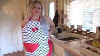 Aunt Judy's XXX - Your BIG BODIED WOMAN Ex-wife Megan Blows Your Prick in the Kitchen (POINT OF VIEW)
