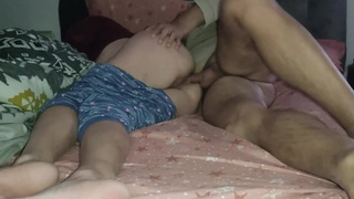 Sharing a Bed with my Fine MILF Stepmom - Anal Cream-pie