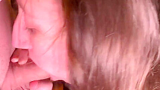 Amateur Skinny Girlfriend Sucking Friends Cock Until He Cum In Her Mouth