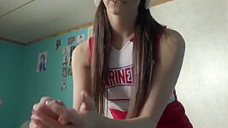 Slutty Baby Stepsister Late For Cheerleading Practice