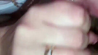 Blonde Teen 18+ Sucking Cock Hard - Cum In Mouth Pov