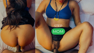 Indian Fresh StepMom & StepSon illicit Relationship Hindi Sex Film