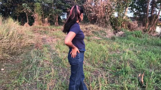 Cheating ex-wife sexed by her boss indian village aunty rides outside Amatuer Fucking
