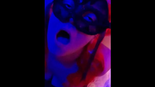 Baddie Gets High On Jizz At The Gloryhole