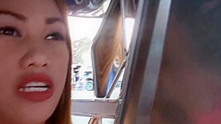 Asian Cocksucker Gives Expert Blowjob Treatment - Trike Patrol