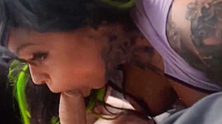 Influencer Jimmy Meets Sexy Milf Soon After He Fucks Her In The Car - Xwife Karen