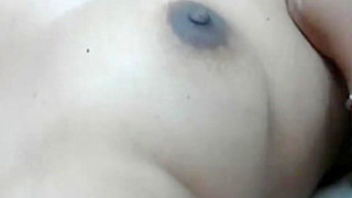 Big Brown Nipple Of Indian Housewife Boobs - Indian Hidden Cams