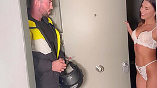 Hot Brunette Squirts And Takes Cock Like A Master