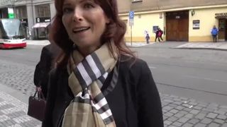 American Mature Wife gets Anal Creampie from Tourist in Prague on Vacation