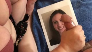 Stroking Hubby's Cock to Cum Tribute a Cute Brunette Wife - Custom Req