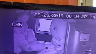 Young Hot Wife Fucked and Cum on Stomach while Hubby Watches