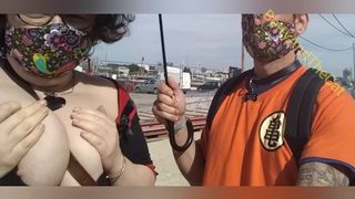 Wife Shows off during Containment