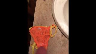 Ex Wife Panties Full of Cum