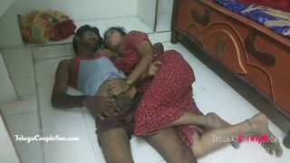 telugu village couple late night fucking with sexy desi wife