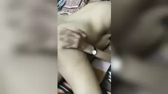 Indian wife threesome, creaming on hubby's friend !!!