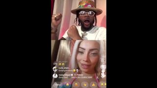 INSTAGRAM MODEL PINKKY_NY AND WIFEY TEASES GOLD GAD ON INSTAGRAM LIVE
