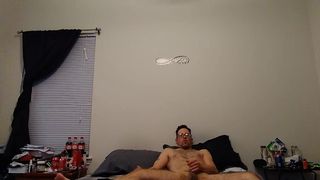Jerking it next to Wife