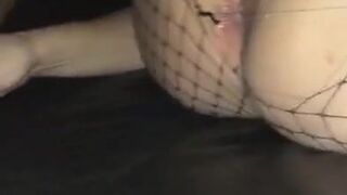 My wifey enjoing BBC four