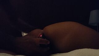 Large Ebony Dildo Esposa TUGA - Parte one