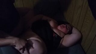 FAT WOMAN hotwife climax on strangers BBC