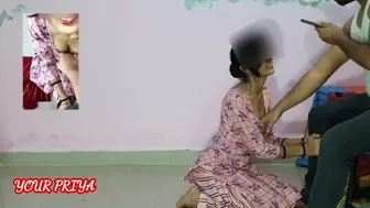18 Year older Hot Maid was Drilled by Home Owner while her Ex-Wife was not there