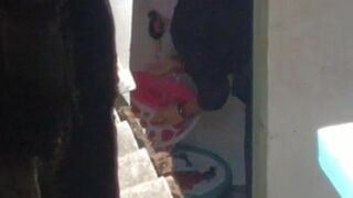 new aunty after bathing