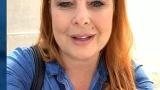 Professor Tammy jean is horny on parkplace supermarket