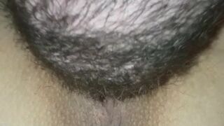 while my man licking my vagina