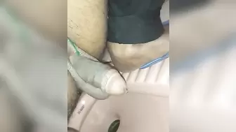 Wife Record Husband Long Piss