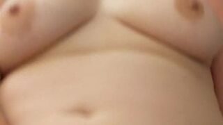 British Chubby ex-wife take a jizz load over her snatch