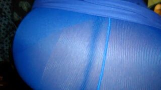 A Cheating Dark Ex-Wife Bends over to take an Anal Cream Pie from her Stud