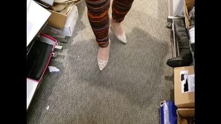 Ex-Wife trying on new Heels