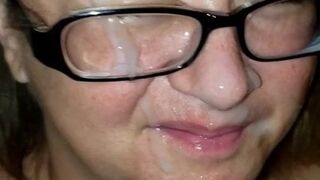Amateurs wifey gets messy unwanted sperm cumshot
